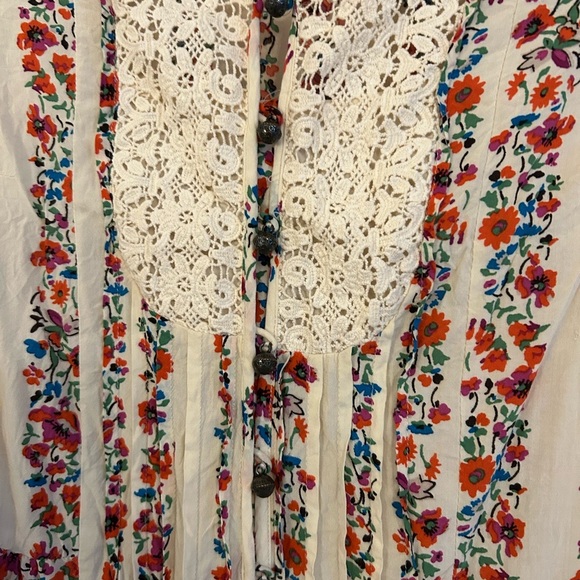 Anthropologie Maeve Hiver Floral Blouse Size 2 - Picture 4 of 8